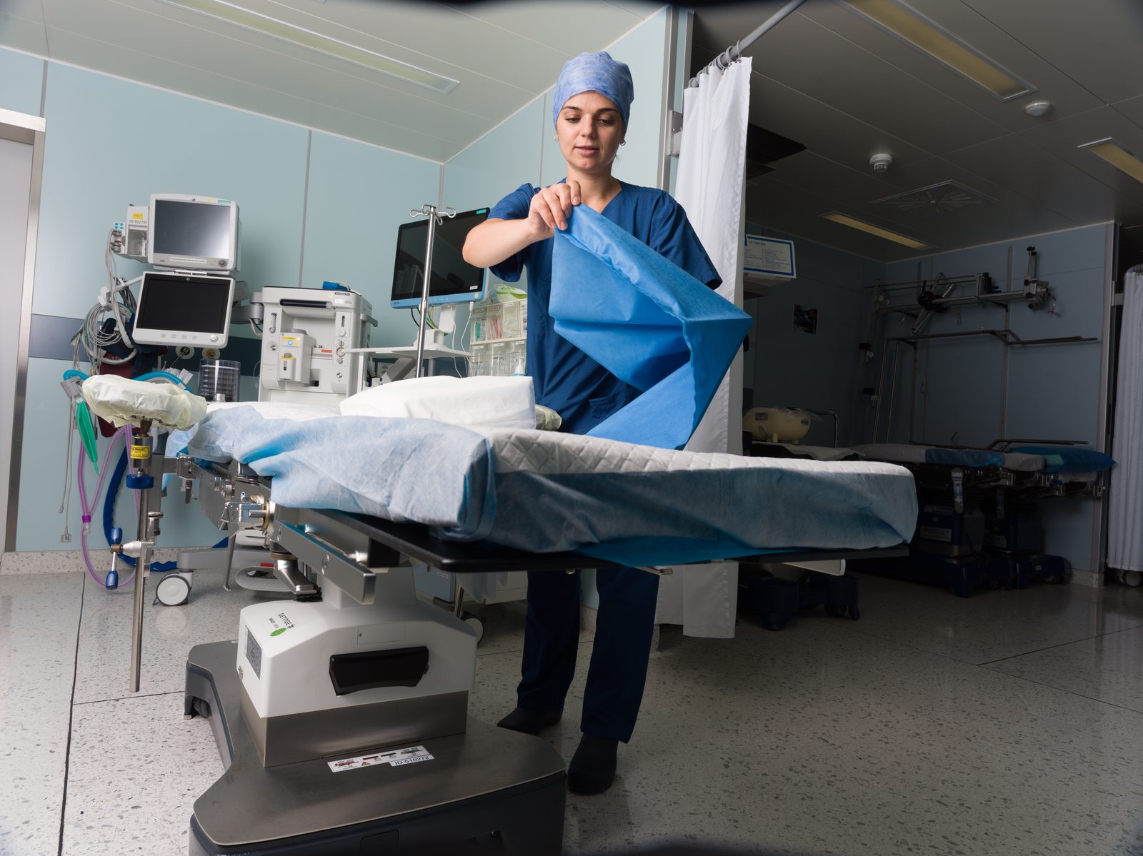 OP-Vorbereitung in Schweizer Klinik